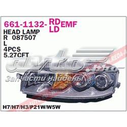 Do koszyka 46522725 Fiat/Alfa/Lancia Reflektor lewy