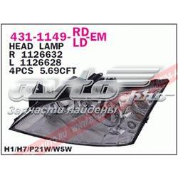 Reflektor lewy Ford 301174205