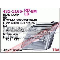 431-1165R-LD-EM Depo/Loro reflektor prawy