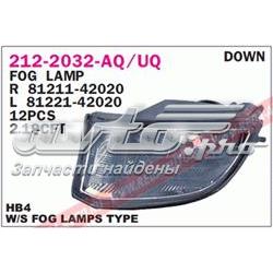 212-2032L-UQ Depo/Loro lampa przeciwmgielna lewa