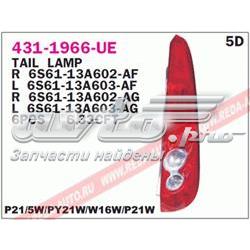 Do koszyka 6S6113A603AD Ford Lampa zespolona tylna lewa