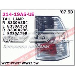 Lampa zespolona tylna lewa do Mitsubishi Pajero IV LONG V90