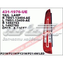 Lampa zespolona tylna prawa Ford 1457921 cena, od 102,15 USD