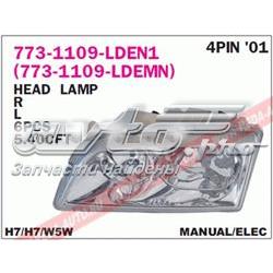 Reflektor lewy do Volvo S40 I VS