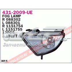Reflektor przeciwmgielny Ford Fiesta