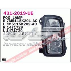 Lampa przeciwmgielna prawa Ford 1471729