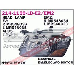 MR548036 Mitsubishi Reflektor prawy