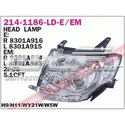 Reflektor lewy Mitsubishi Pajero V90