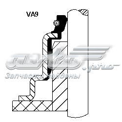 Do koszyka Uszczelniacz zaworu dolotowego/wylotowego Ford Transit V V184/5