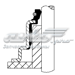 Uszczelniacz zaworu dolotowego/wylotowego Volvo S60 II