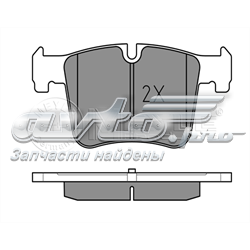 Klocki hamulcowe przednie tarczowe Meyle 0252519919 cena, od 34,14 USD
