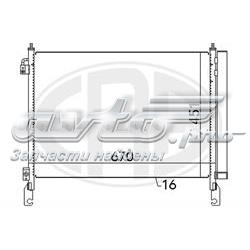 667147 ERA chłodnica klimatyzacji