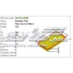 AR35154PM Tecneco filtr powietrza