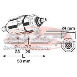 Zawór odcinający paliwo, pompa wtryskowa Ford 6132416