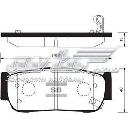 Klocki hamulcowe Hyundai H200