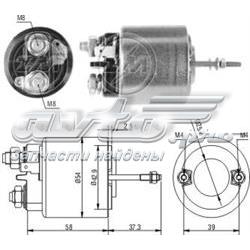 595 ZM elektromagnes rozrusznika