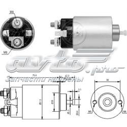 Do koszyka ME701462 Mitsubishi Elektromagnes rozrusznika