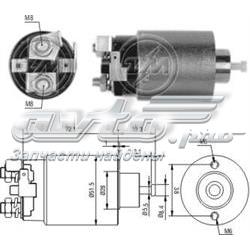 Elektromagnes rozrusznika 0685131SX Stellox