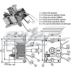 902 ZM elektromagnes rozrusznika