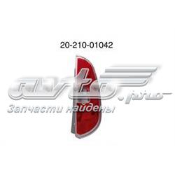 Lampa zespolona tylna prawa Skoda Roomster minivan (5J7) (2006 - 2015) cena, od 77,47 USD