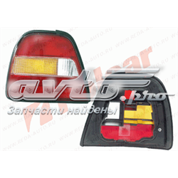 Lampa zespolona tylna prawa Nissan Sunny III sedana (N14) (1990 - 1995) cena, od 46,19 USD