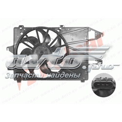Do koszyka 1317304 Ford Wentylator elektryczny układu chłodzenia kompletny (silnik+wirnik)