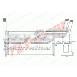 Chłodnica nagrzewnicy (ogrzewacza) Ford Escort 3 GAA, AWA, ABFT, AVA