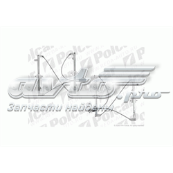Mechanizm podnoszenia szyby drzwi przednich lewych 00009221A4 Peugeot/Citroen