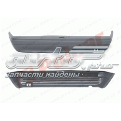 Zderzak tylny do Opel Corsa S83
