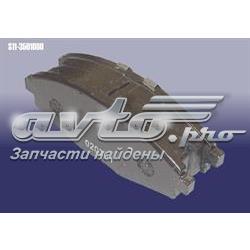 S113501080 Chery Klocki hamulcowe przednie tarczowe
