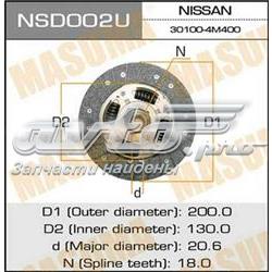 Tarcza sprzęgła NSD002U Masuma