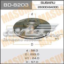 Tarcze hamulcowe Subaru Outback