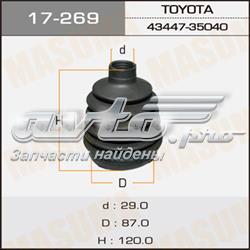 Osłona przegubu homokinetycznego półosi przedniej zewnętrzna Toyota 0443835030 cena, od 11,74 USD