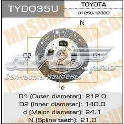 Tarcza sprzęgła Toyota Carina