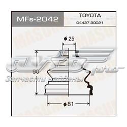 Osłona przegubu homokinetycznego półosi przedniej wewnętrzna MFS2042 Masuma