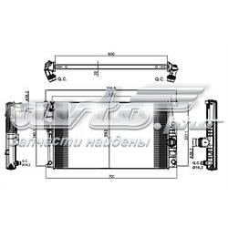 Chłodnica silnika BMW 7618807 cena, od 112,23 USD