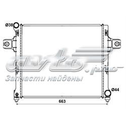 Chłodnica silnika Jeep Grand Cherokee