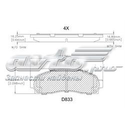 MKD833 Friction Master