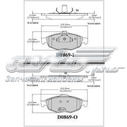 Klocki hamulcowe Dodge Stratus