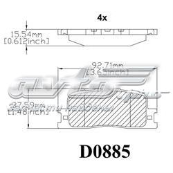 MKD885 Friction Master