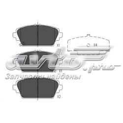 Klocki hamulcowe przednie tarczowe KBP2012 Kavo Parts