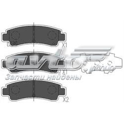Okładziny (klocki) do hamulców tarczowych tylne Nissan/Infiniti 4406058Y85 cena, od 14,04 USD