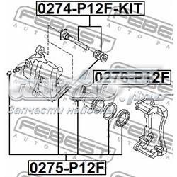 411394U125 Nissan zestaw naprawczy zacisku hamulcowego przedniego