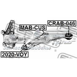 Silentblock przedniego wahacza dolnego Febest CRAB046 cena, od 29,43 USD