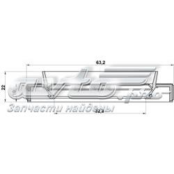 Uszczelniacz półosi mostu przedniego Toyota RAV4 2 XA2