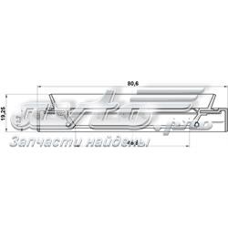 Uszczelniacz końcówki reduktora mostu tylnego Jeep Grand Cherokee