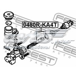 Zestaw naprawczy cylindra głównego sprzęgła do Mitsubishi Pajero SPORT II KH
