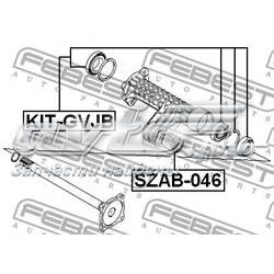Uszczelniacz reduktora mostu przedniego 0928335052000 Suzuki