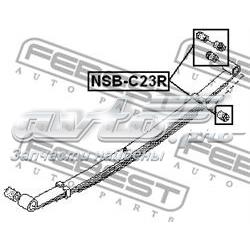Do koszyka NSBC23R Febest Silentblock tylnego resoru tylny