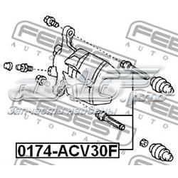 Do koszyka 4771506040 Toyota Prowadnica zacisku przedniego górna